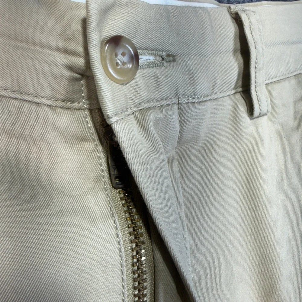 Polo Ralph Lauren Chino Shorts Mens 33 Tan Khaki Embroidered Pony Logo Twill